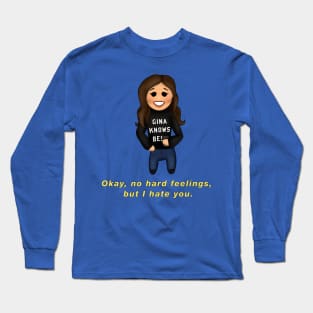 Gina Linetti Quote Chibi Long Sleeve T-Shirt